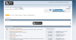 Desktop Screenshot of forum.rsp-blogs.de