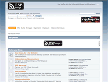 Tablet Screenshot of forum.rsp-blogs.de